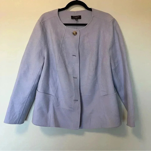 NWOT Talbots 90%  wool lavender lilac jacket - Picture 1 of 6